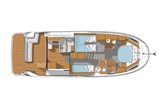 Beneteau Swift Trawler 41 Fly - cabin layout